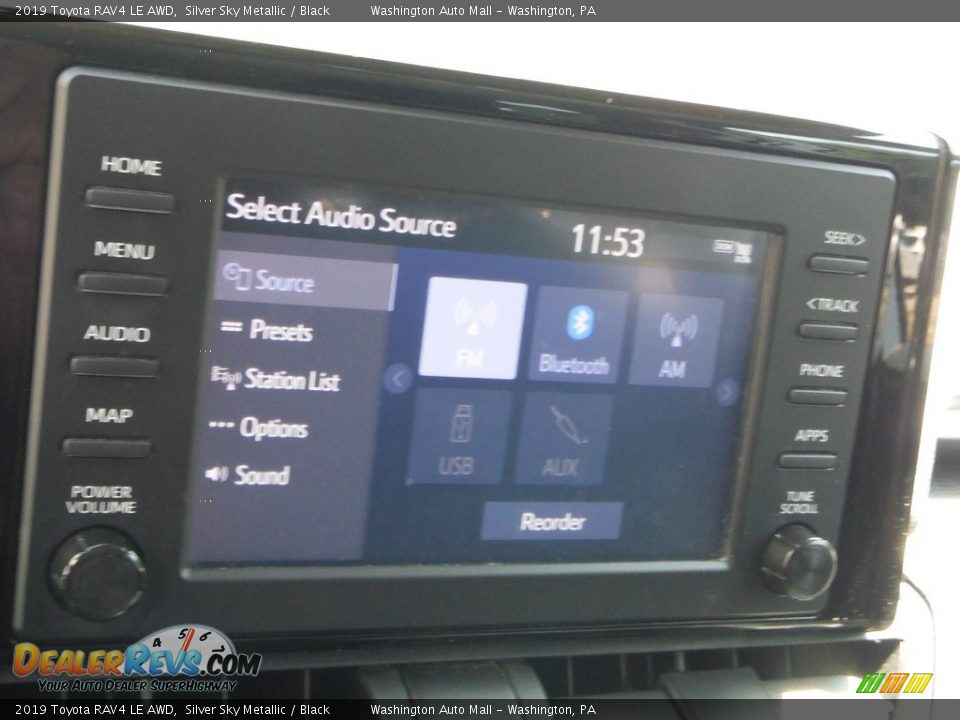 2019 Toyota RAV4 LE AWD Silver Sky Metallic / Black Photo #17