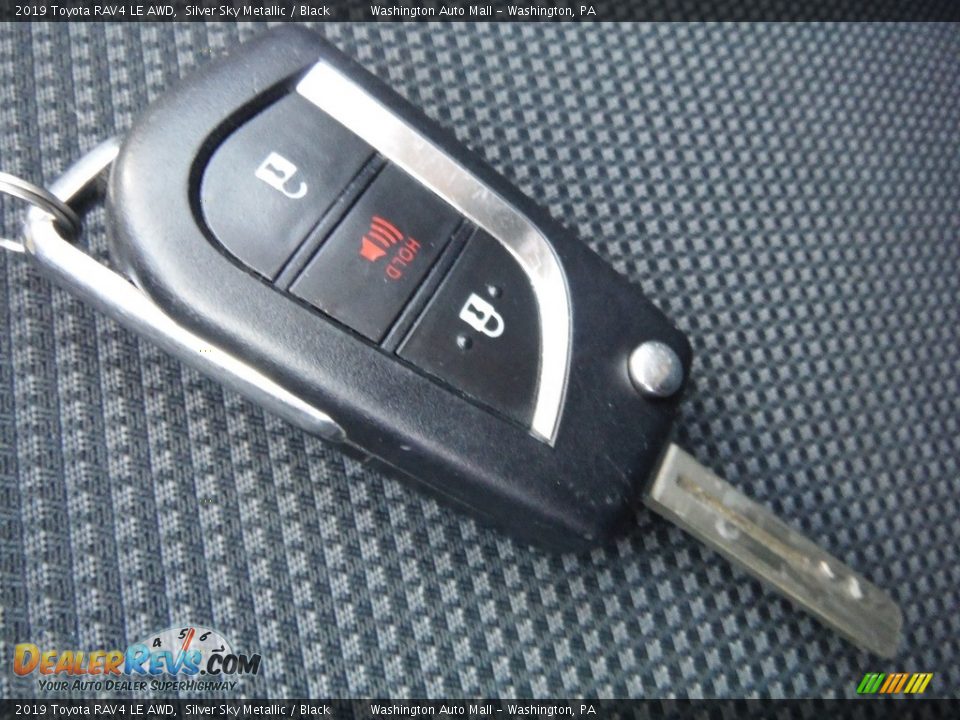 2019 Toyota RAV4 LE AWD Silver Sky Metallic / Black Photo #25