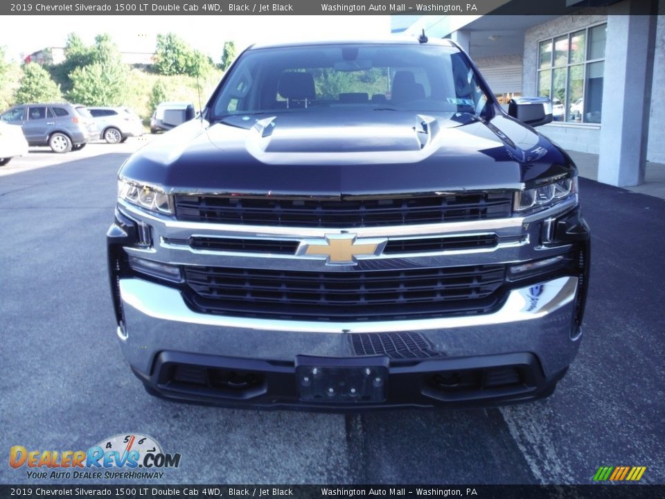 2019 Chevrolet Silverado 1500 LT Double Cab 4WD Black / Jet Black Photo #5