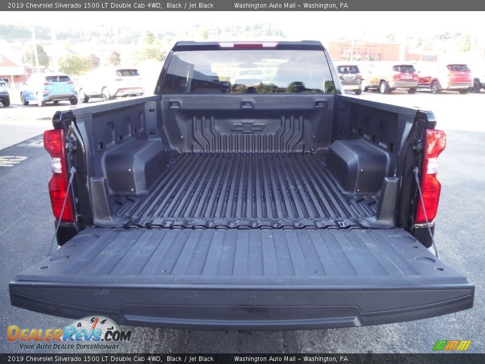 2019 Chevrolet Silverado 1500 LT Double Cab 4WD Black / Jet Black Photo #14