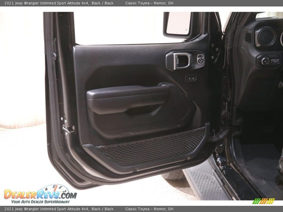 2021 Jeep Wrangler Unlimited Sport Altitude 4x4 Black / Black Photo #4