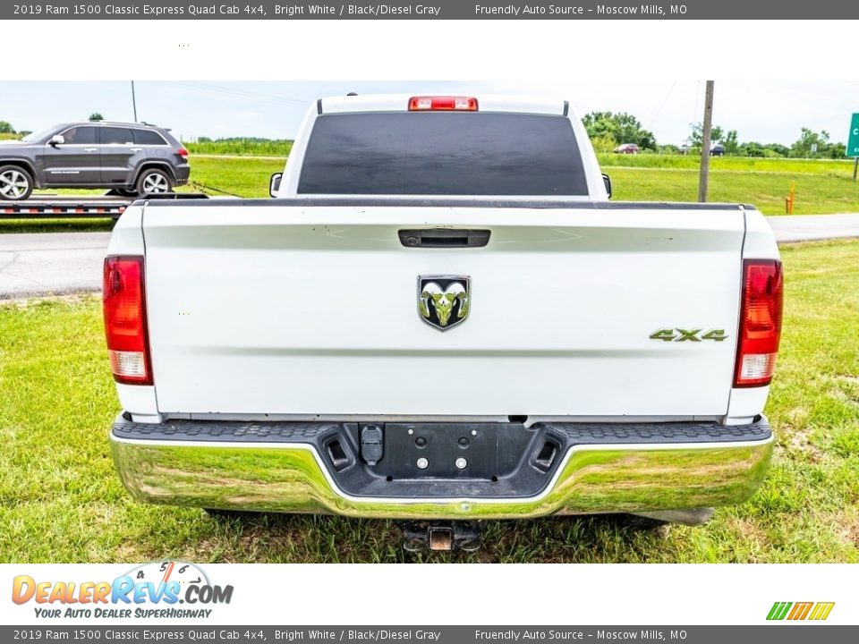 2019 Ram 1500 Classic Express Quad Cab 4x4 Bright White / Black/Diesel Gray Photo #5