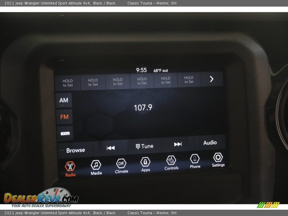 2021 Jeep Wrangler Unlimited Sport Altitude 4x4 Black / Black Photo #10