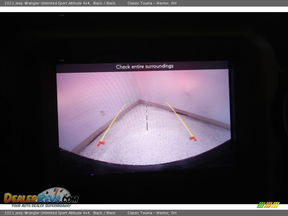 2021 Jeep Wrangler Unlimited Sport Altitude 4x4 Black / Black Photo #14