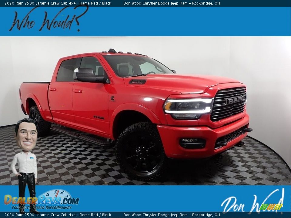 2020 Ram 2500 Laramie Crew Cab 4x4 Flame Red / Black Photo #1