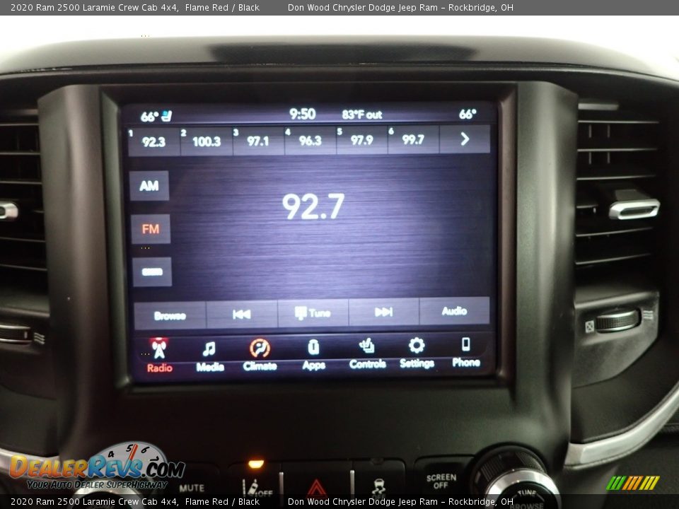 2020 Ram 2500 Laramie Crew Cab 4x4 Flame Red / Black Photo #2