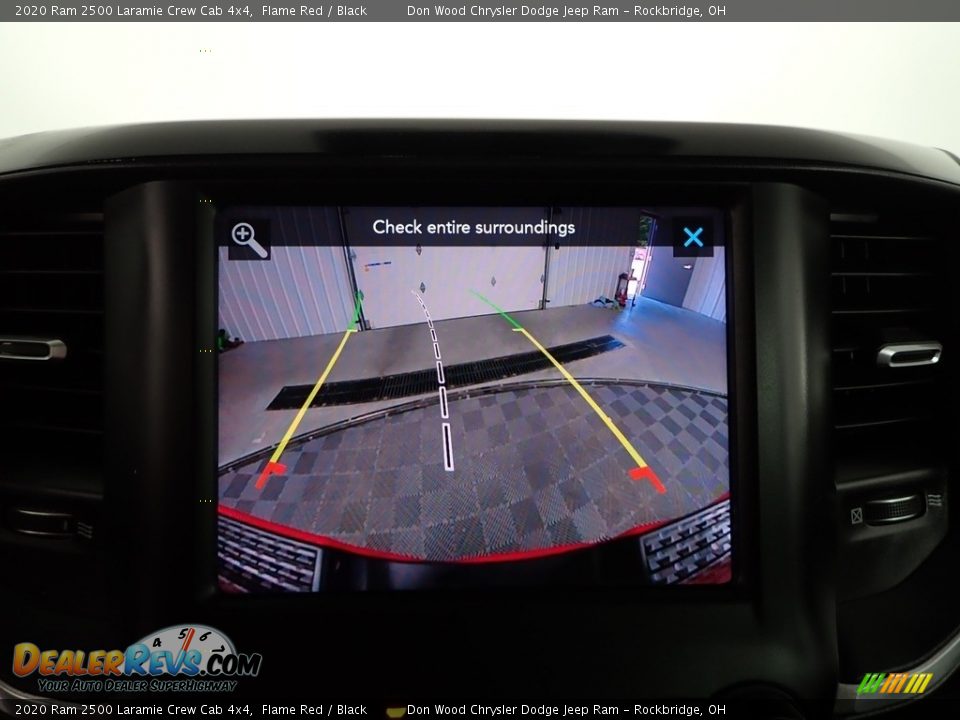2020 Ram 2500 Laramie Crew Cab 4x4 Flame Red / Black Photo #4