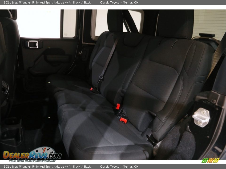 2021 Jeep Wrangler Unlimited Sport Altitude 4x4 Black / Black Photo #19