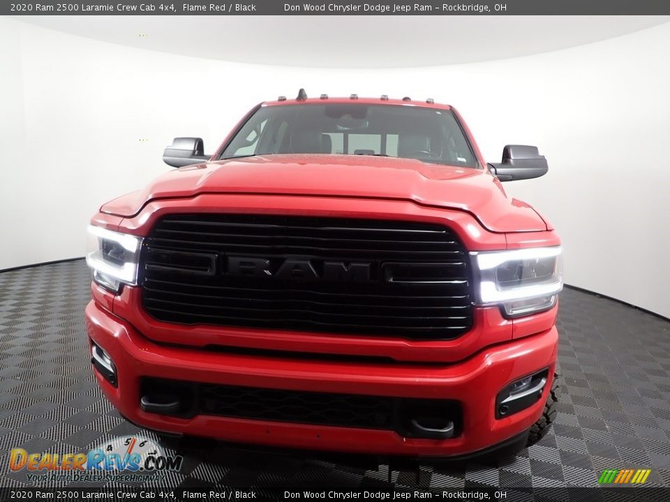 2020 Ram 2500 Laramie Crew Cab 4x4 Flame Red / Black Photo #6
