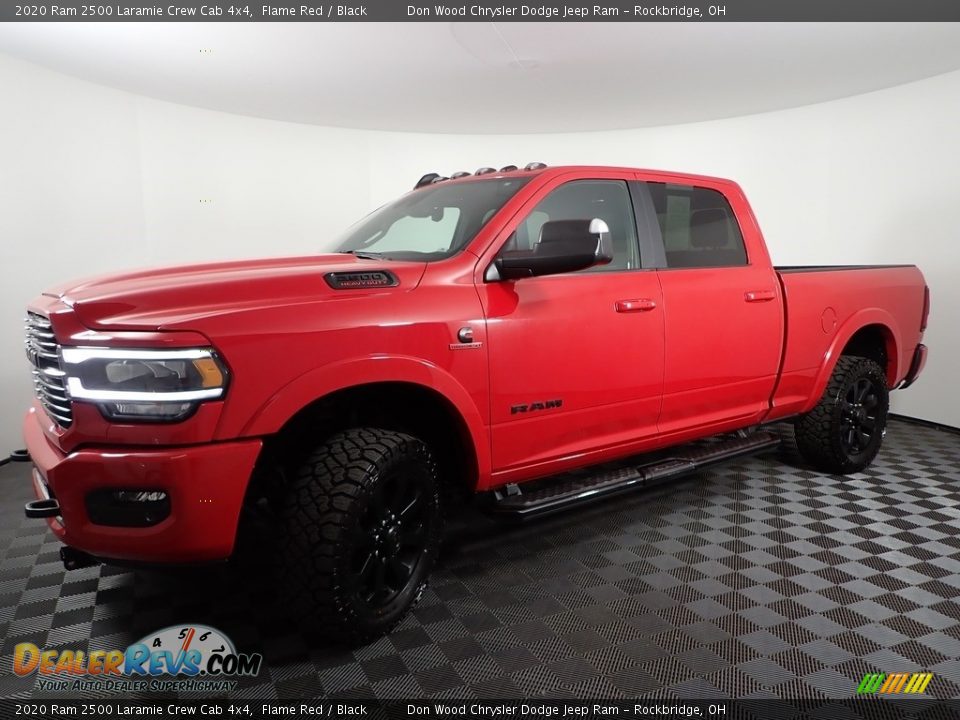 2020 Ram 2500 Laramie Crew Cab 4x4 Flame Red / Black Photo #7
