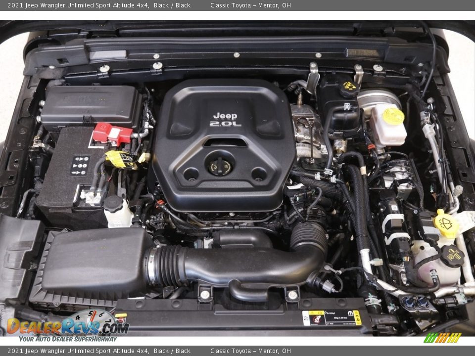 2021 Jeep Wrangler Unlimited Sport Altitude 4x4 Black / Black Photo #21