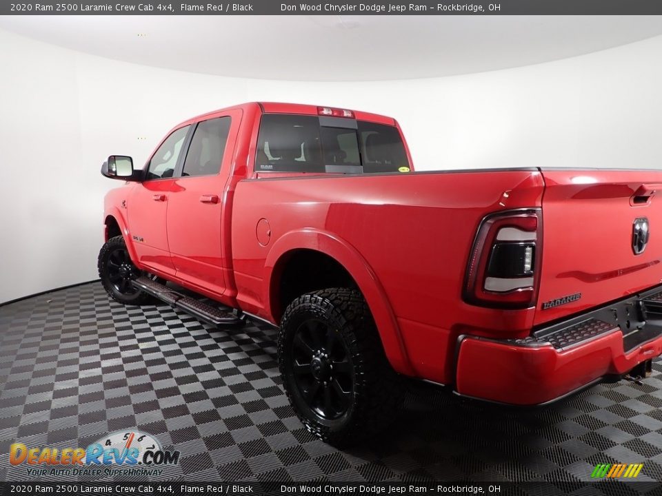 2020 Ram 2500 Laramie Crew Cab 4x4 Flame Red / Black Photo #8