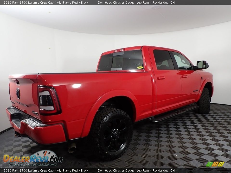 2020 Ram 2500 Laramie Crew Cab 4x4 Flame Red / Black Photo #10