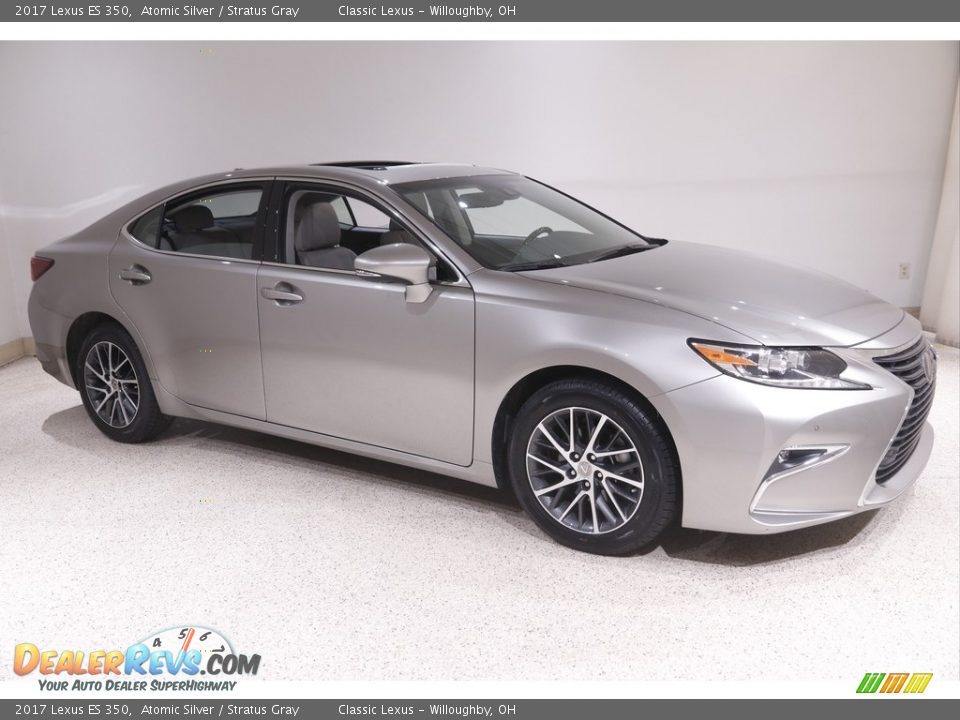 2017 Lexus ES 350 Atomic Silver / Stratus Gray Photo #1