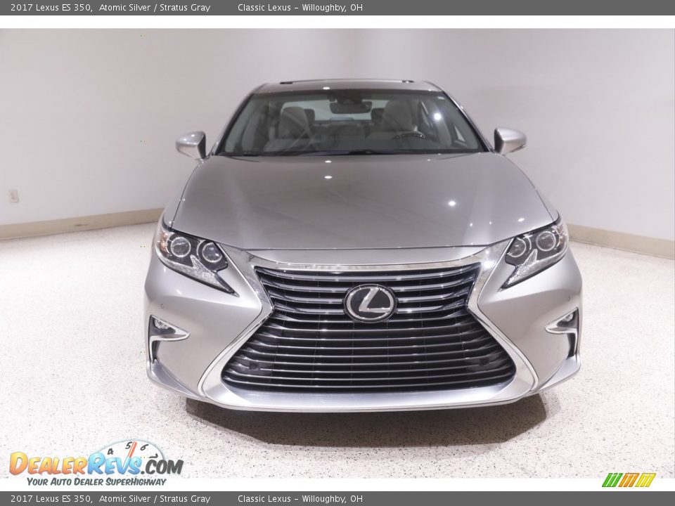 2017 Lexus ES 350 Atomic Silver / Stratus Gray Photo #2