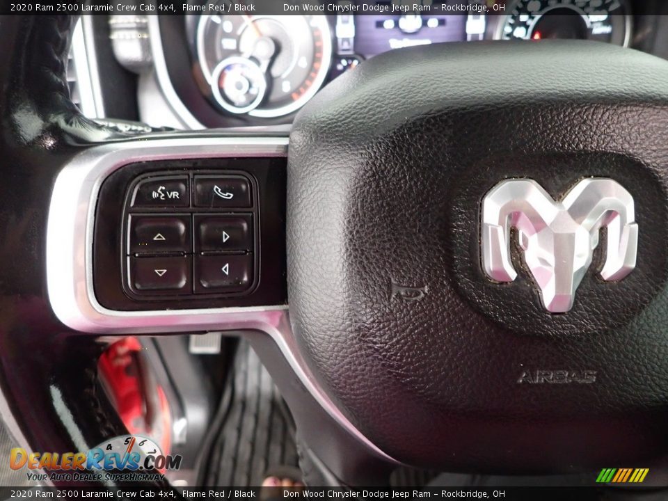 2020 Ram 2500 Laramie Crew Cab 4x4 Flame Red / Black Photo #16