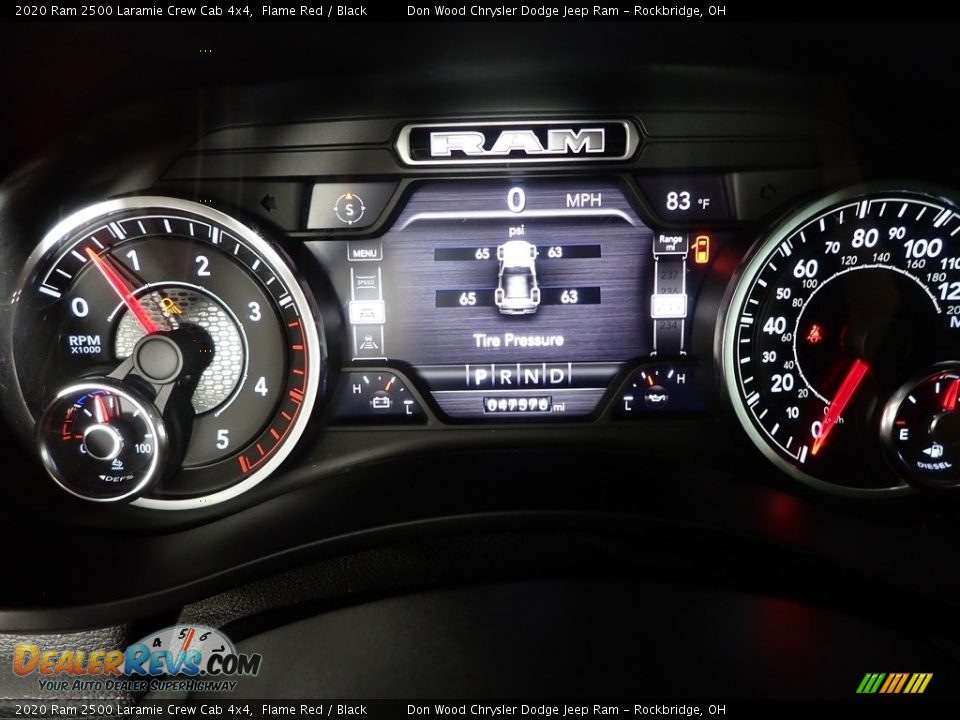 2020 Ram 2500 Laramie Crew Cab 4x4 Flame Red / Black Photo #18