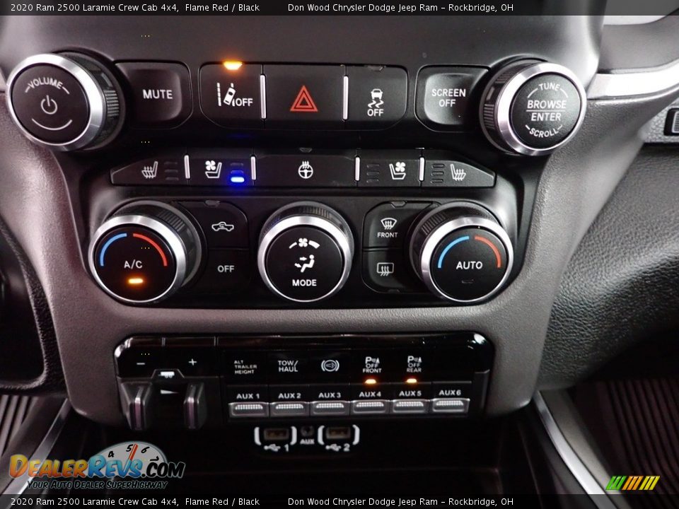 2020 Ram 2500 Laramie Crew Cab 4x4 Flame Red / Black Photo #20