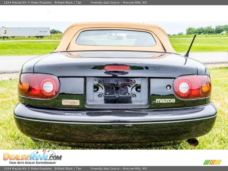 1994 Mazda MX-5 Miata Roadster Brilliant Black / Tan Photo #4