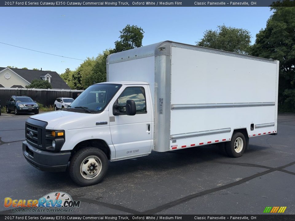 2017 Ford E Series Cutaway E350 Cutaway Commercial Moving Truck Oxford White / Medium Flint Photo #1