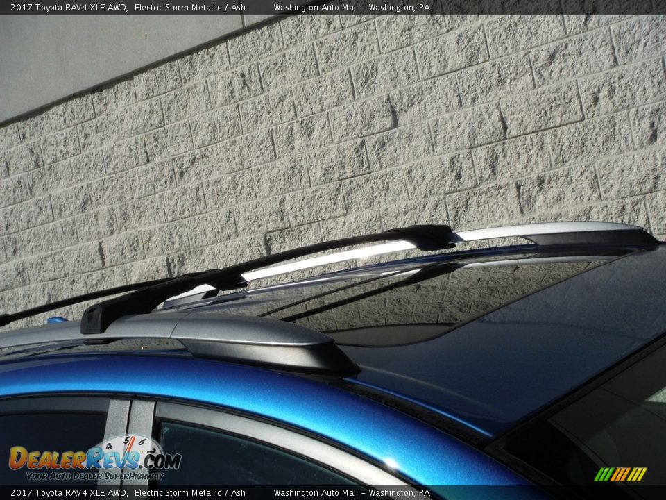 2017 Toyota RAV4 XLE AWD Electric Storm Metallic / Ash Photo #4