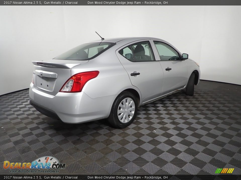 2017 Nissan Altima 2.5 S Gun Metallic / Charcoal Photo #11