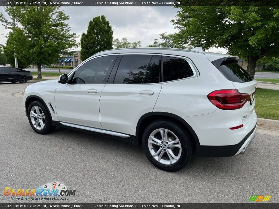 2020 BMW X3 xDrive30i Alpine White / Black Photo #1