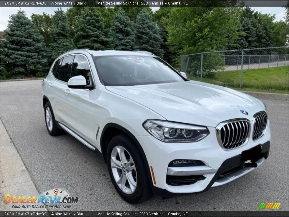Front 3/4 View of 2020 BMW X3 xDrive30i Photo #2