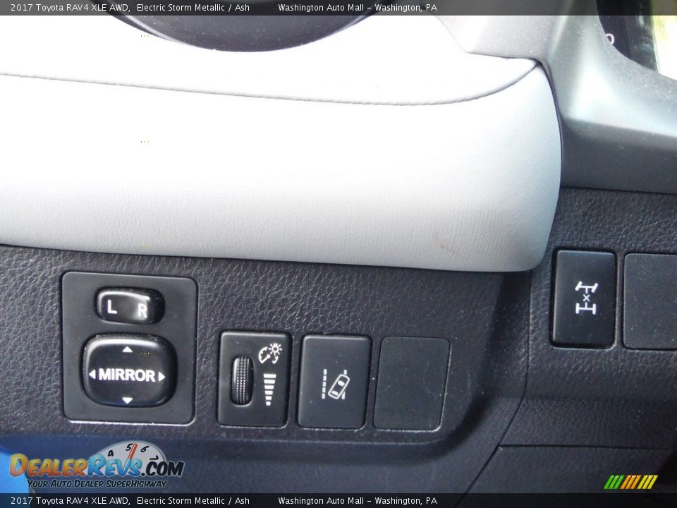 2017 Toyota RAV4 XLE AWD Electric Storm Metallic / Ash Photo #14