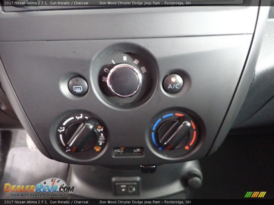 2017 Nissan Altima 2.5 S Gun Metallic / Charcoal Photo #19