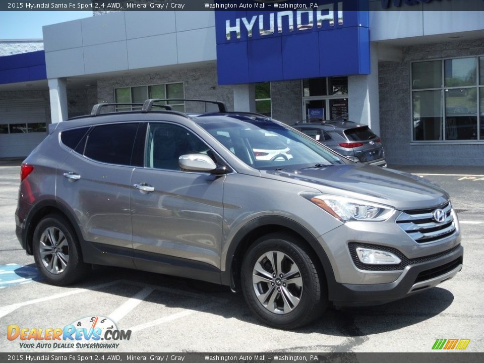 2015 Hyundai Santa Fe Sport 2.4 AWD Mineral Gray / Gray Photo #1