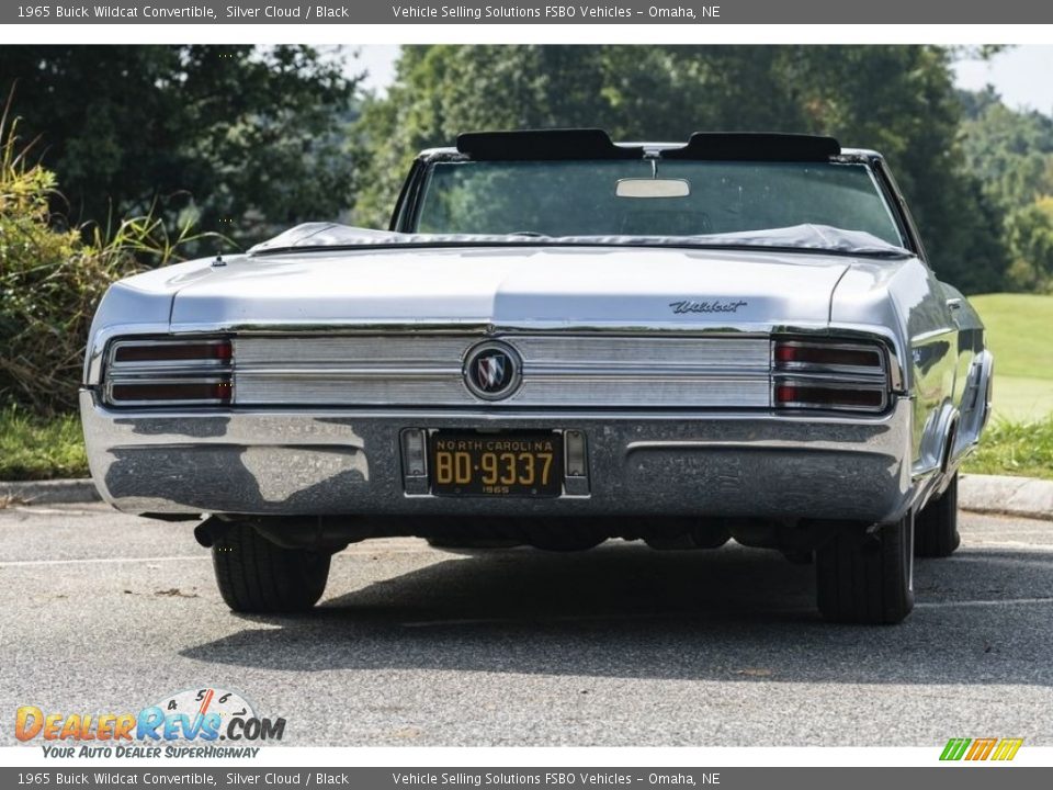 1965 Buick Wildcat Convertible Silver Cloud / Black Photo #6