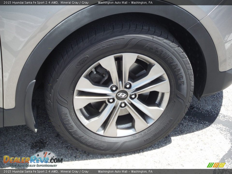 2015 Hyundai Santa Fe Sport 2.4 AWD Mineral Gray / Gray Photo #4