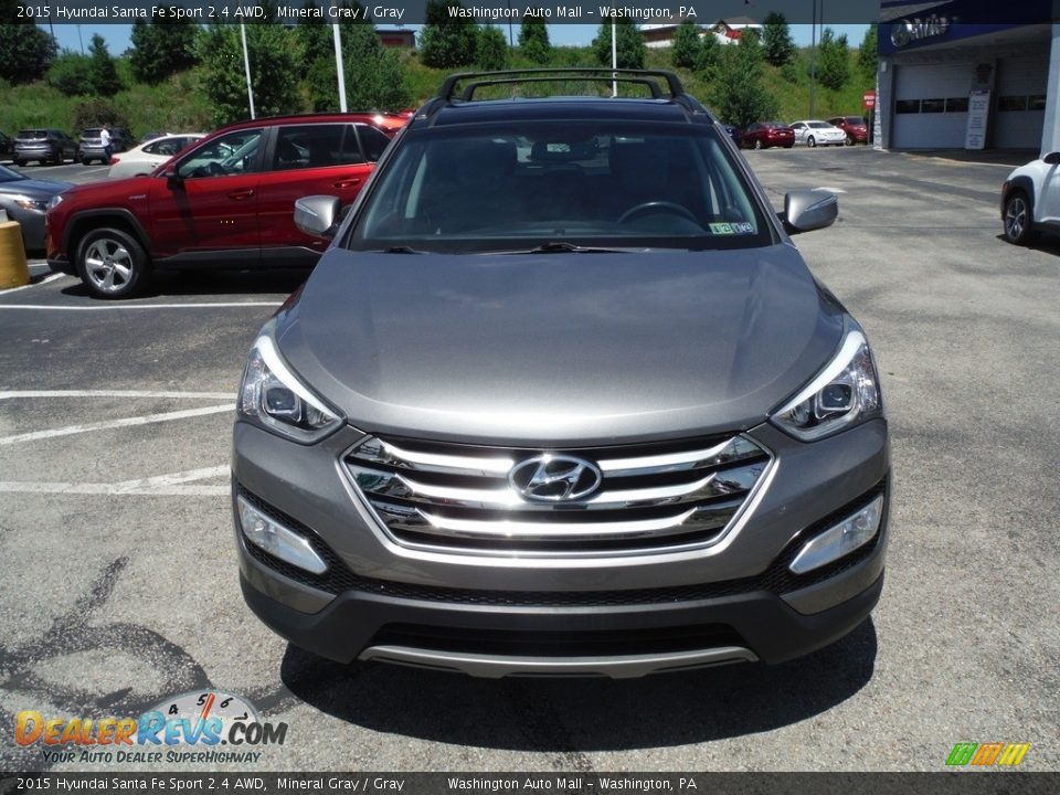 2015 Hyundai Santa Fe Sport 2.4 AWD Mineral Gray / Gray Photo #5