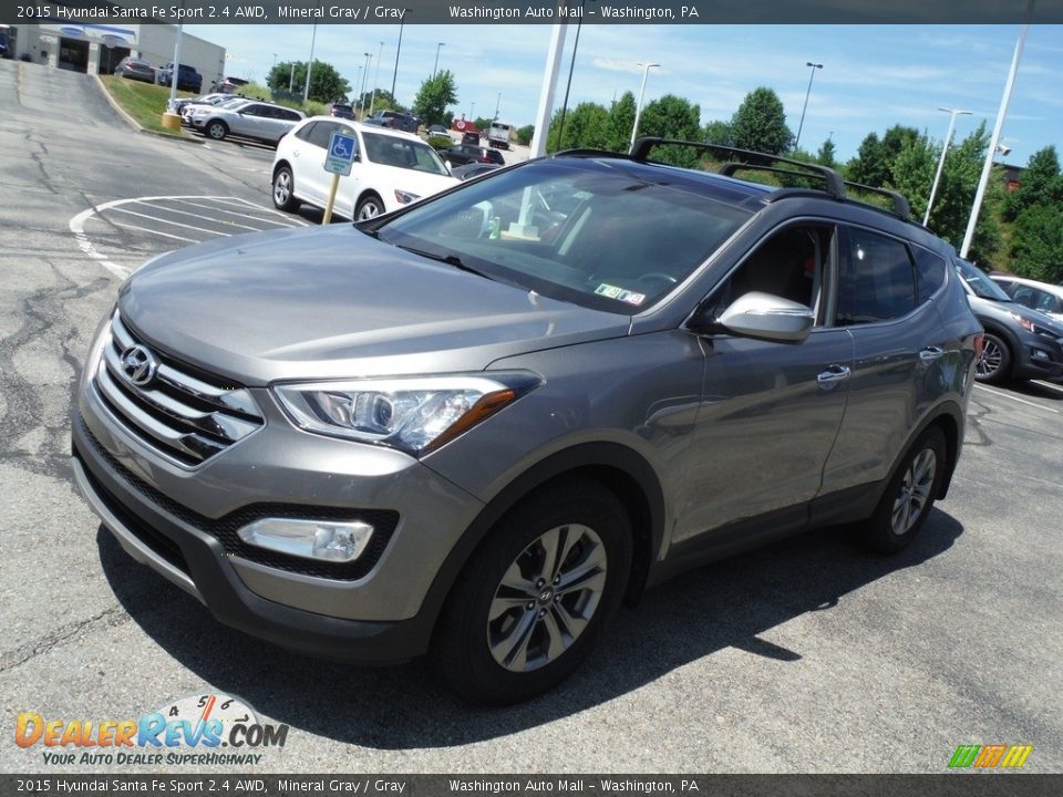 2015 Hyundai Santa Fe Sport 2.4 AWD Mineral Gray / Gray Photo #6