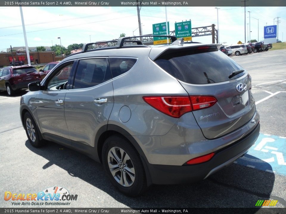 2015 Hyundai Santa Fe Sport 2.4 AWD Mineral Gray / Gray Photo #8