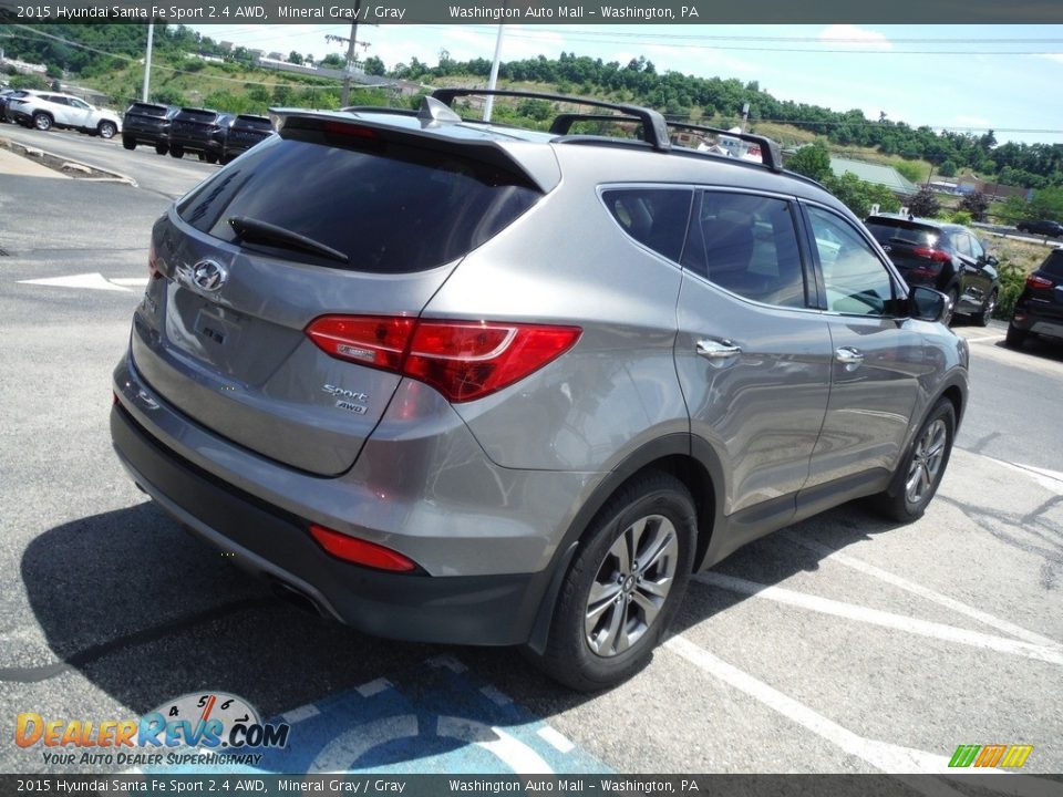 2015 Hyundai Santa Fe Sport 2.4 AWD Mineral Gray / Gray Photo #10