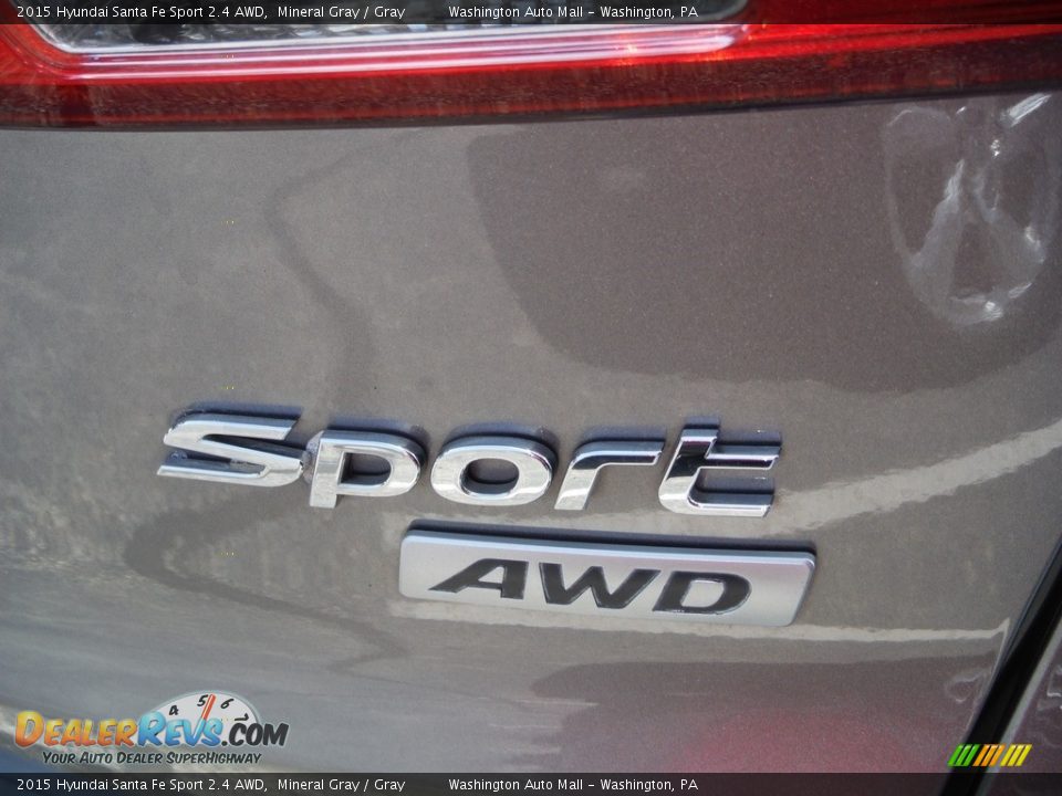 2015 Hyundai Santa Fe Sport 2.4 AWD Mineral Gray / Gray Photo #11