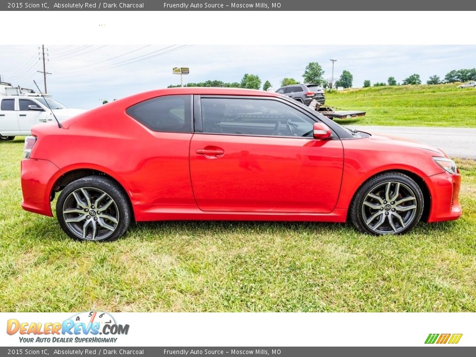 Absolutely Red 2015 Scion tC  Photo #3