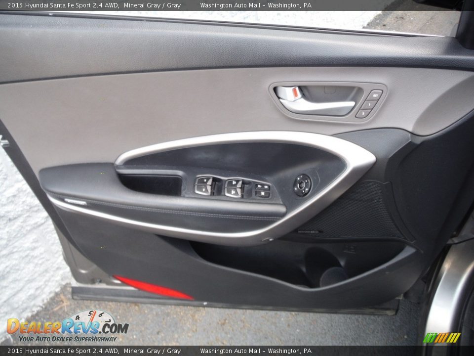 2015 Hyundai Santa Fe Sport 2.4 AWD Mineral Gray / Gray Photo #14