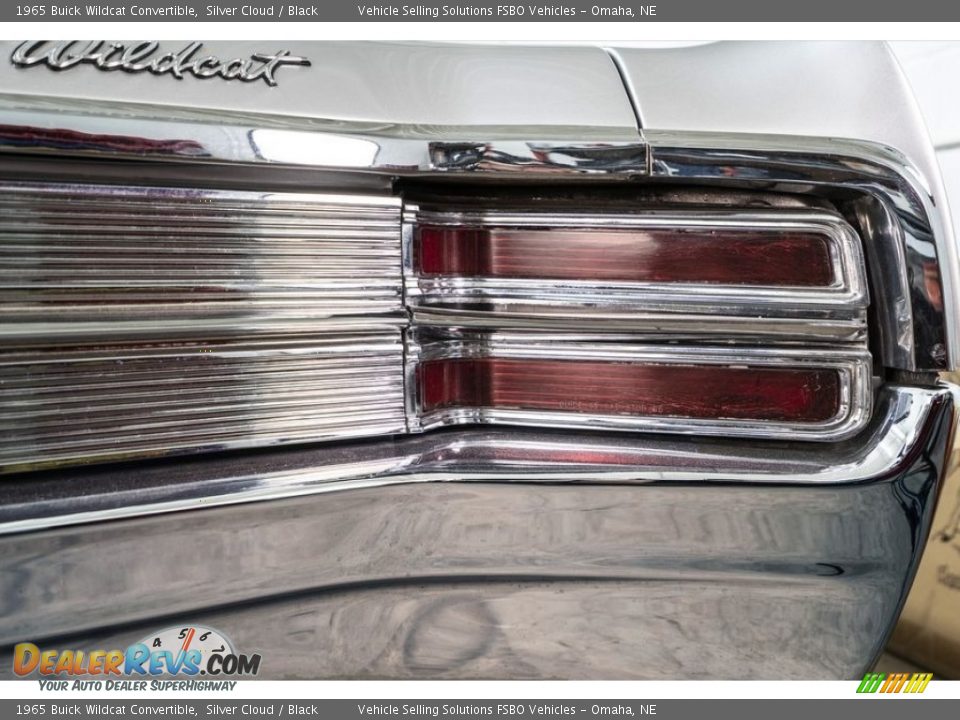 1965 Buick Wildcat Convertible Silver Cloud / Black Photo #27