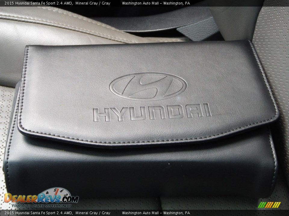 2015 Hyundai Santa Fe Sport 2.4 AWD Mineral Gray / Gray Photo #34
