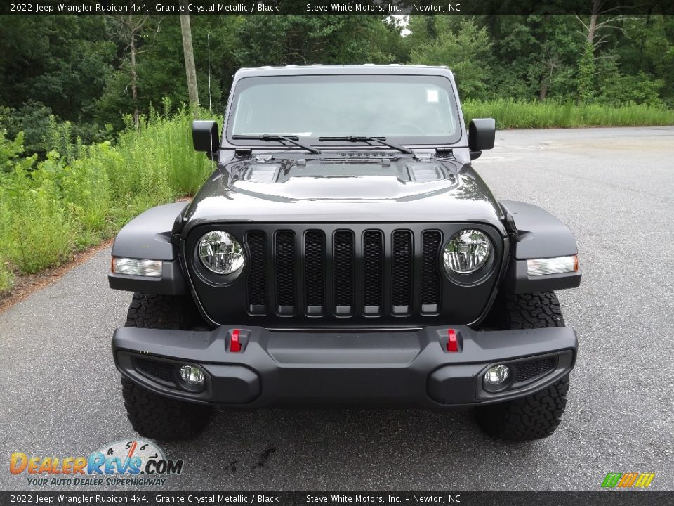 2022 Jeep Wrangler Rubicon 4x4 Granite Crystal Metallic / Black Photo #3