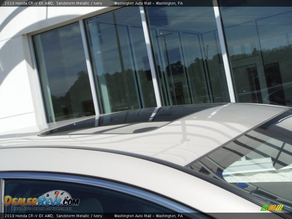2019 Honda CR-V EX AWD Sandstorm Metallic / Ivory Photo #3