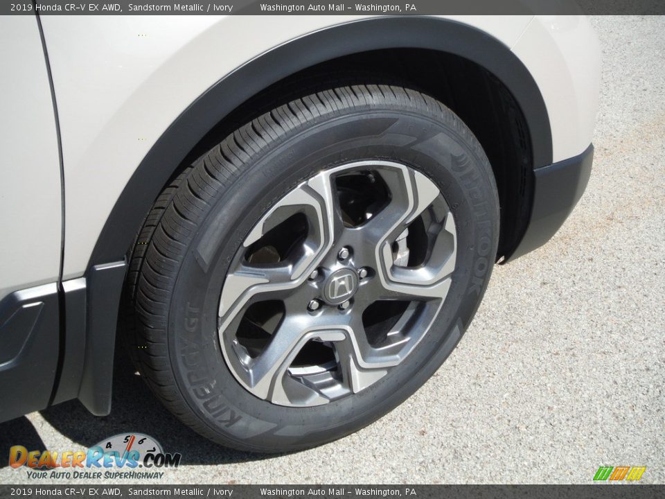2019 Honda CR-V EX AWD Sandstorm Metallic / Ivory Photo #4