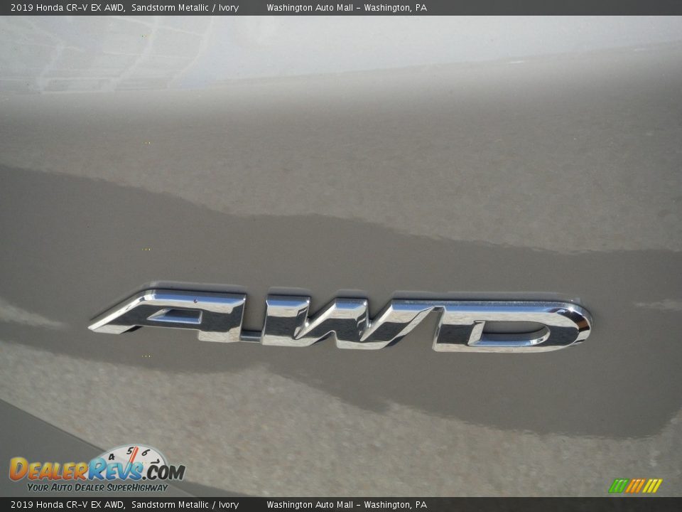 2019 Honda CR-V EX AWD Sandstorm Metallic / Ivory Photo #11