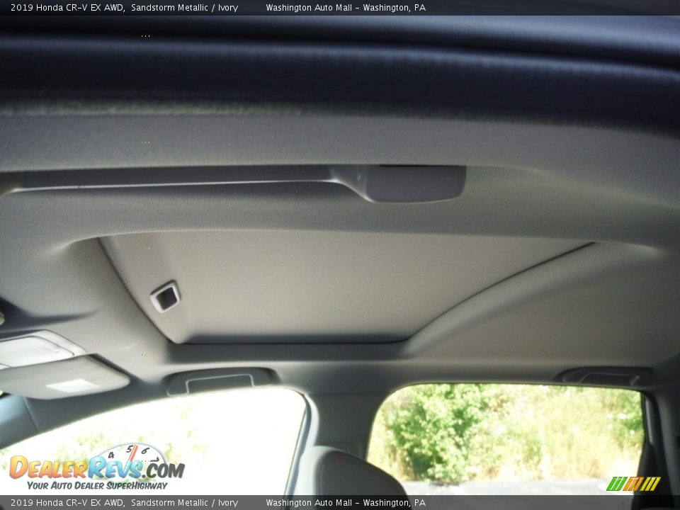2019 Honda CR-V EX AWD Sandstorm Metallic / Ivory Photo #12