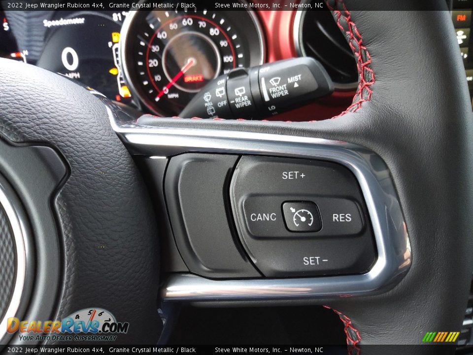 2022 Jeep Wrangler Rubicon 4x4 Steering Wheel Photo #19