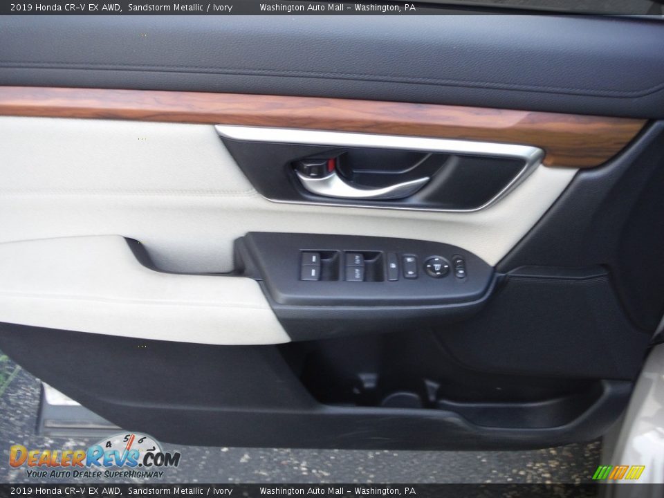 2019 Honda CR-V EX AWD Sandstorm Metallic / Ivory Photo #13