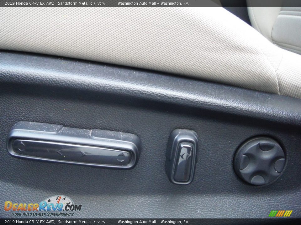 2019 Honda CR-V EX AWD Sandstorm Metallic / Ivory Photo #16